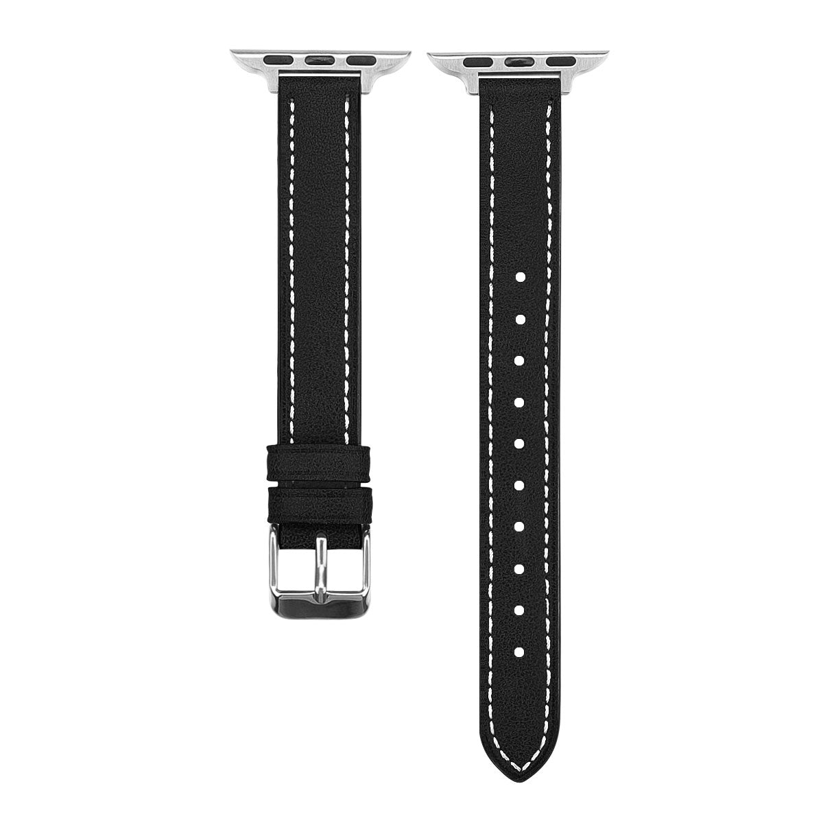 Retro Genuine Leather Narrow Wrist Strap Adjustable Watch Band for Apple Watch Series 9 8 7 41mm 6 5 4 SE (2023) SE(2022) SE 40mm 3 2 1 38mm Retro Genuine Leather Narrow Wrist Strap Adjustable Watch Band for Apple Watch Series 9 8 7 41mm 6 5 4 SE (2023) SE(2022) SE 40mm 3 2 1 38mm